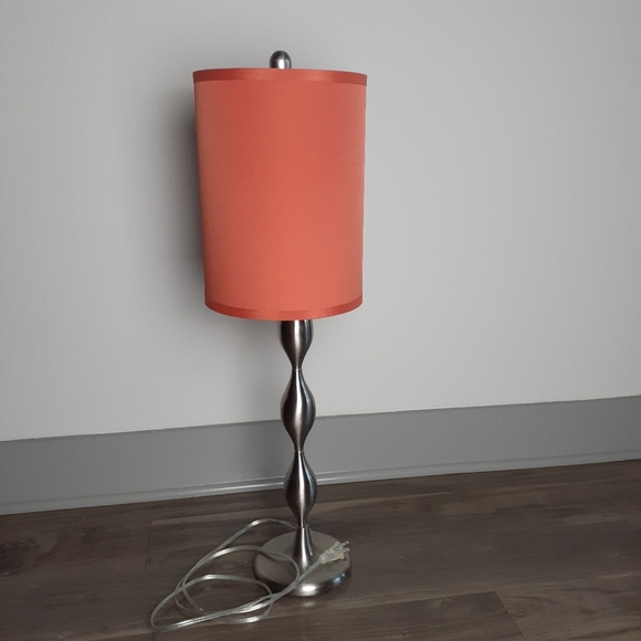 Wayfair Basics Accents Cute Table Lamp Dorm Nightstand Bedroom Orange Poshmark